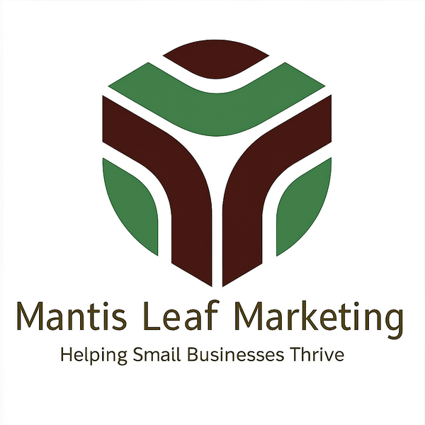 Mantis Leaf Marketing logo
